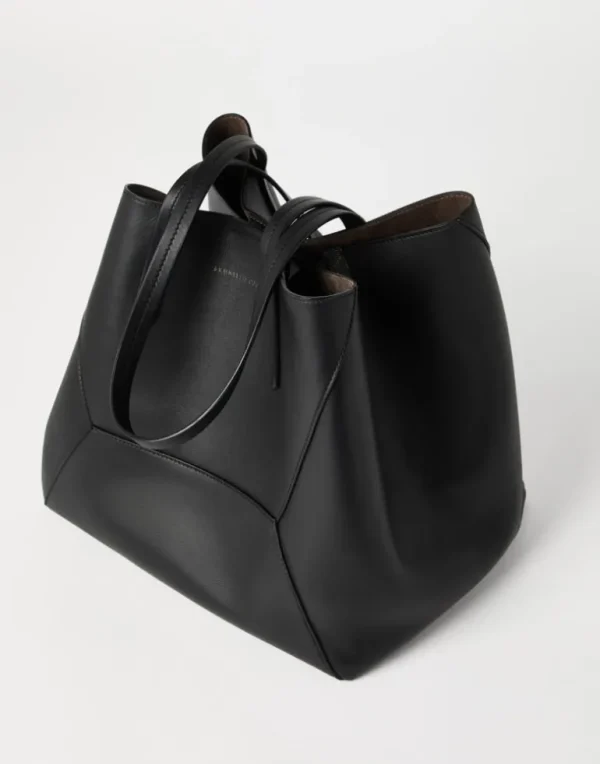 BC Duo bag in calfskin with monili