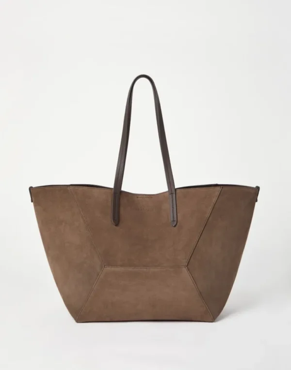 BC Duo bag in suede with monili