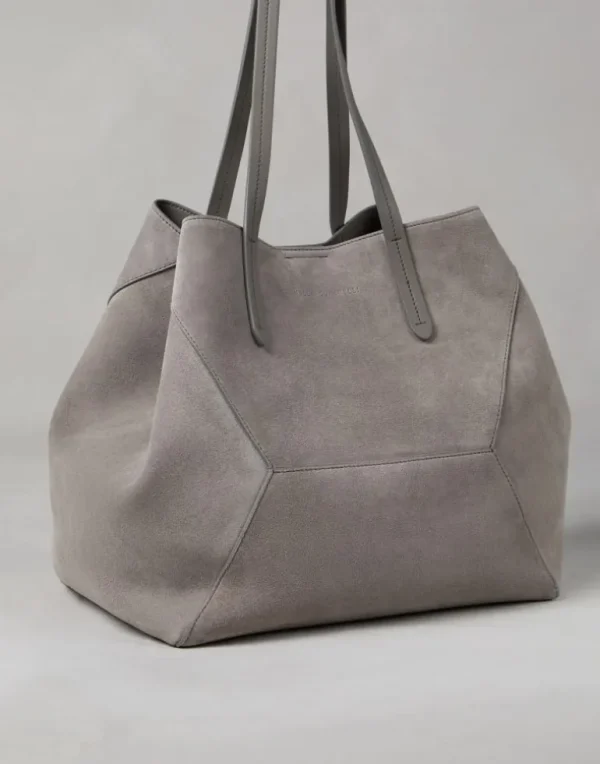 BC Duo bag in suede with monili