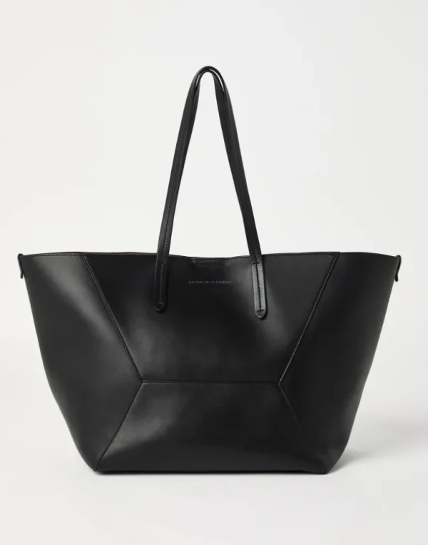 BC Duo large bag in calfskin with monili