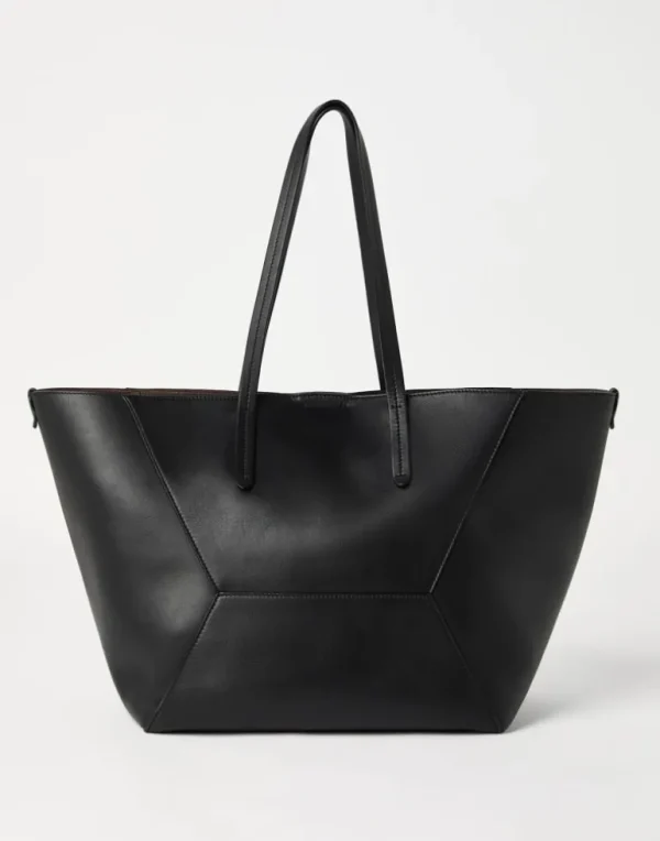 BC Duo large bag in calfskin with monili