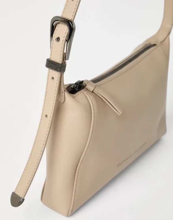 BC Duo shoulder bag in nappa leather with monili