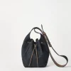 BC Duo small bucket bag in no-fade denim