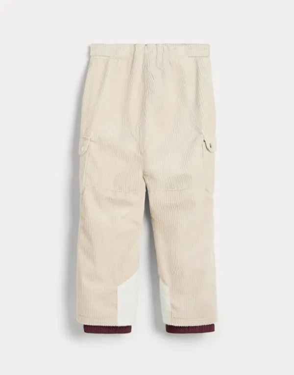 Bonded corduroy Mountain trousers with Thermore® padding and cargo pockets