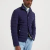 Bonded taffeta down jacket