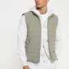 Bonded taffeta lightweight down vest