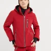 Bonded techno fabric hooded mountain jacket with Thermore® padding