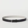 Calfskin belt