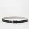 Calfskin belt