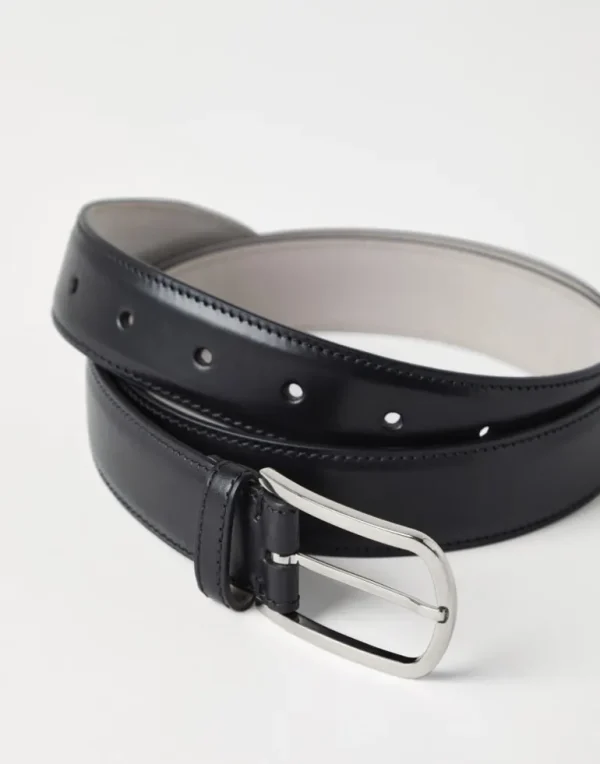 Calfskin belt