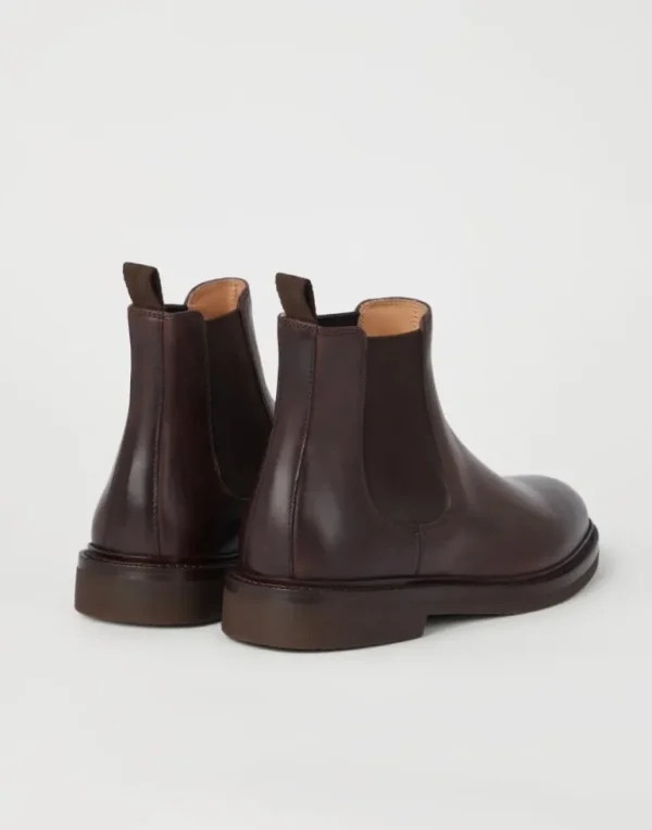 Calfskin Chelsea boots