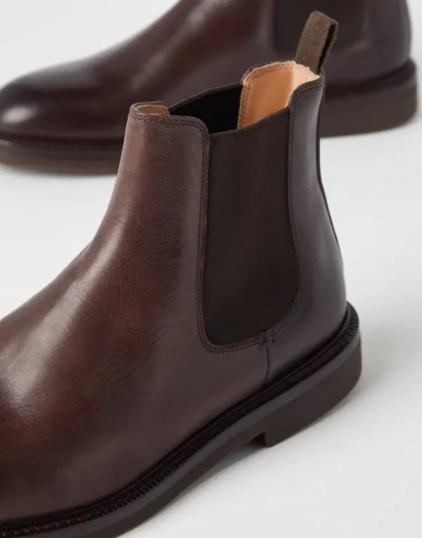 Calfskin Chelsea boots