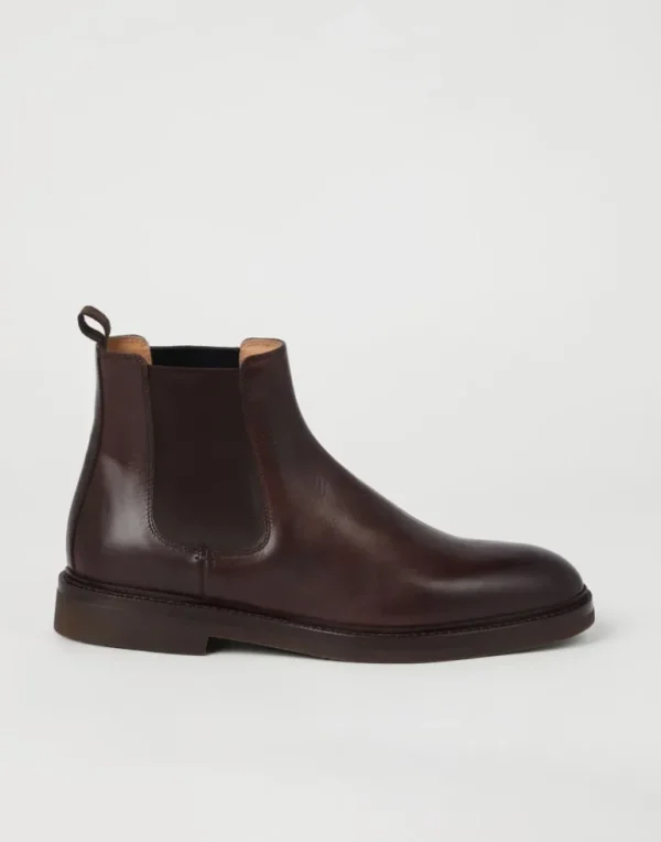 Calfskin Chelsea boots