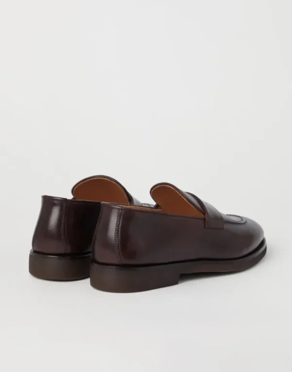 Calfskin penny loafers