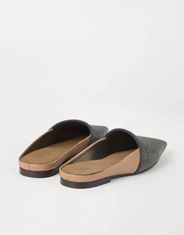 Calfskin precious flats