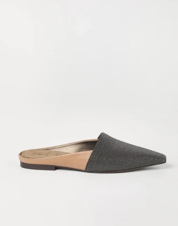 Calfskin precious flats