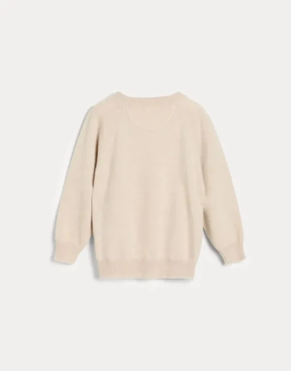 Cashmere Bernie sweater with intarsia