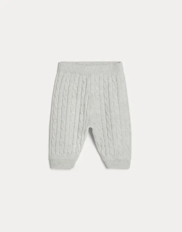 Cashmere cable knit Baby Bernie trousers