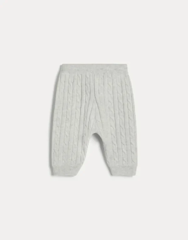 Cashmere cable knit Baby Bernie trousers