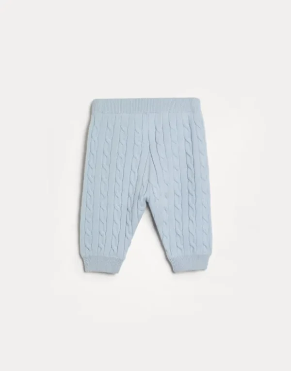 Cashmere cable knit Baby Bernie trousers