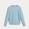 Cashmere English rib sweater