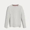 Cashmere English rib sweater