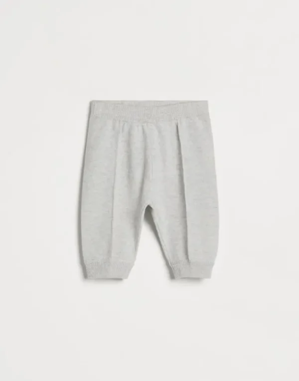 Cashmere knit Baby Bernie trousers