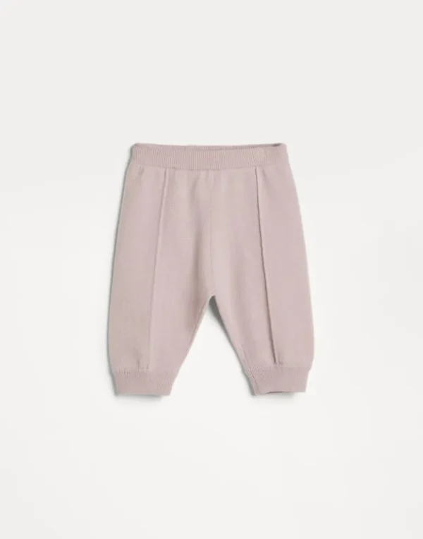 Cashmere knit Baby Bernie trousers