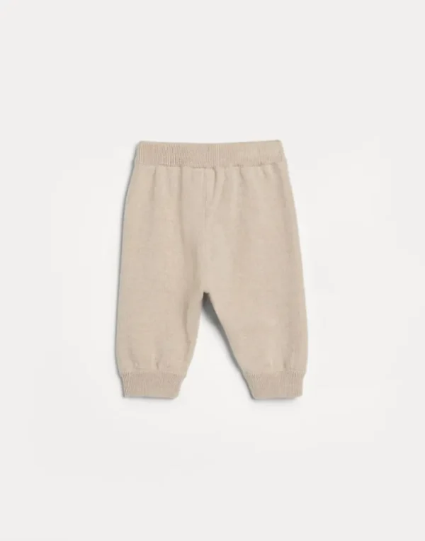 Cashmere knit Baby Bernie trousers