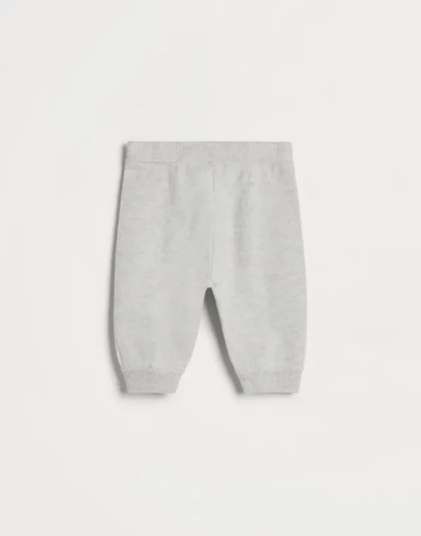 Cashmere knit Baby Bernie trousers