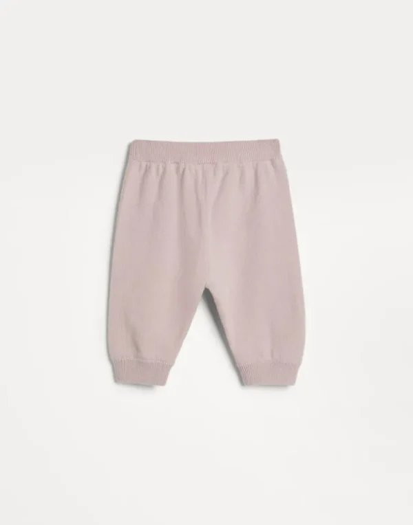 Cashmere knit Baby Bernie trousers