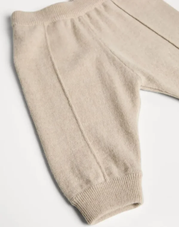 Cashmere knit Baby Bernie trousers