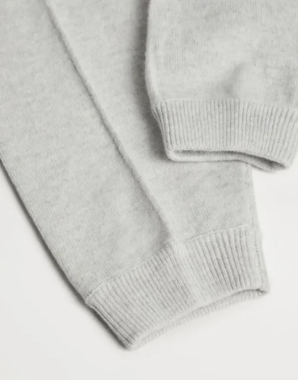 Cashmere knit Baby Bernie trousers