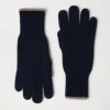 Cashmere knit gloves