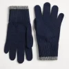 Cashmere knit gloves