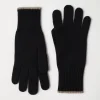 Cashmere knit gloves