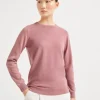 Cashmere sweater with monili