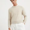 Cashmere sweatshirt-style sweater