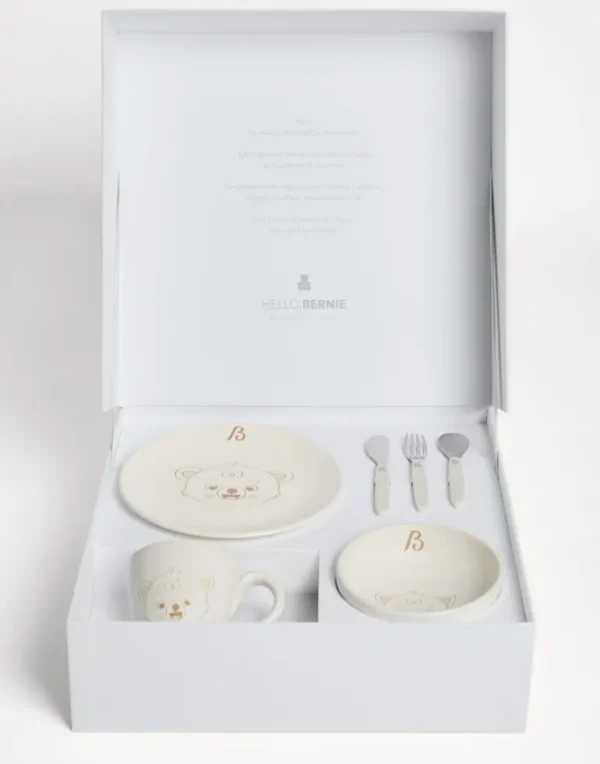 Ceramic Bernie breakfast set