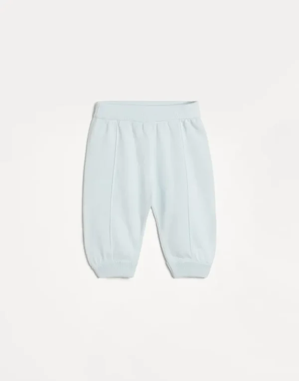 Cotton Baby Bernie jacquard knit trousers