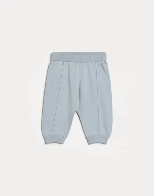 Cotton Baby Bernie jacquard knit trousers