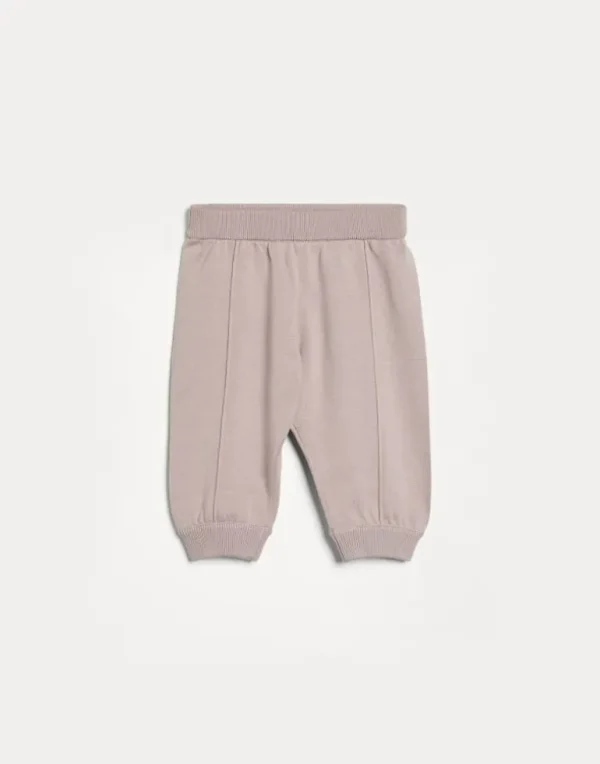 Cotton Baby Bernie jacquard knit trousers