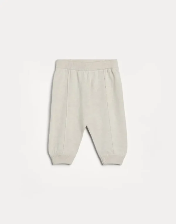 Cotton Baby Bernie jacquard knit trousers