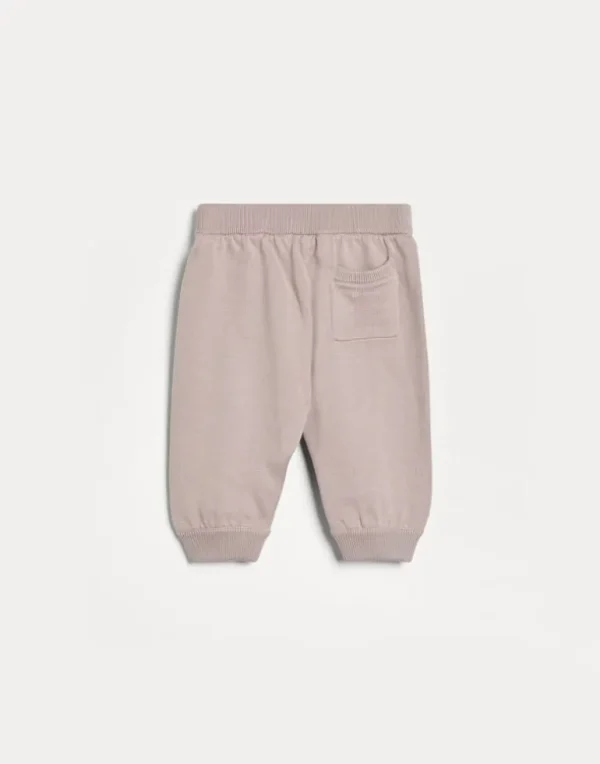 Cotton Baby Bernie jacquard knit trousers