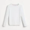 Cotton English rib sweater