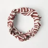 Cotton Ethnic print poplin headband