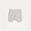 Cotton honeycomb stitch Baby Bernie knit shorts