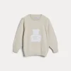 Cotton jacquard Bernie sweater