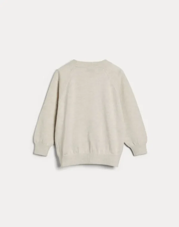 Cotton jacquard Bernie sweater