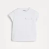 Cotton jersey T-shirt with monili